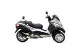 Sistema di Scarico Terminale LeoVince 14005U NERO per PIAGGIO MP3 400/LT/RST 2007 - 2012