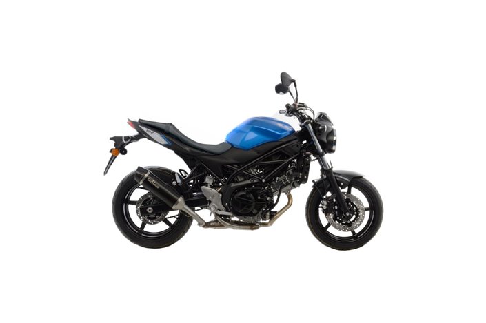 Sistema di Scarico Terminale LeoVince 14031U NERO per SUZUKI SV 650 2016 - 2023