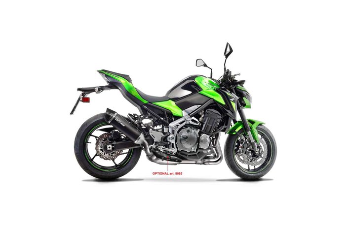 Sistema di Scarico Terminale LeoVince 14039U NERO per KAWASAKI Z 900 2017 - 2019