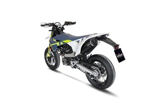 Sistema Di Scarico Completo Leovince Nero 14075K Husqvarna 701 Supermoto 2017 - 2020