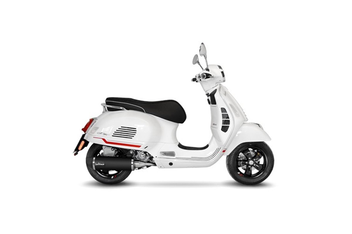 Système Complet D'Échappement Leovince Nero Vespa Gts 300 Hpe/Racing Sixties/Super/Sei Giorni/Sport/Tech/Touring 2021 - 2023