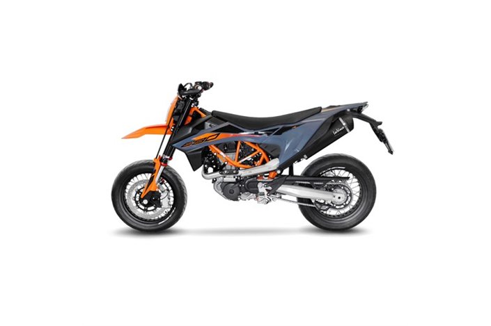 Full System Exhaust Leovince Nero Ktm 690 Smc R 2019 - 2023