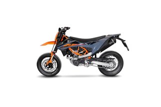 Full System Exhaust Leovince Nero Ktm 690 Smc R 2019 - 2023