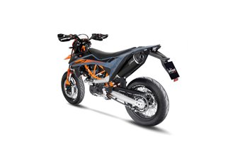 Full System Exhaust Leovince Nero Ktm 690 Smc R 2019 - 2023