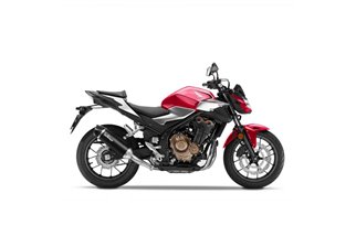 Sistema di Scarico Terminale LeoVince 14058U NERO per HONDA CB 500 F 2019 - 2023