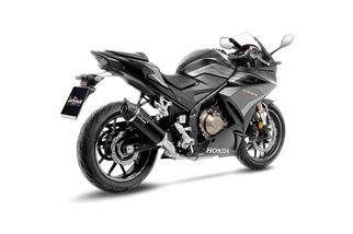 Sistema di Scarico Terminale LeoVince 14058U NERO per HONDA CBR 500 R 2019 - 2023