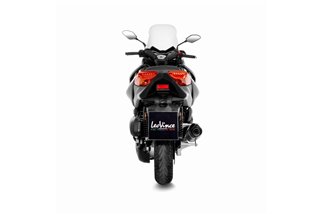 Sistema di Scarico Terminale LeoVince 14060U NERO YAMAHA X-MAX 125/IRON MAX 2018 - 2020