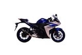 Sistema Di Scarico Completo Leovince 14123E Lv One Evo Carbon Fiber Yamaha Yzf-R3 2015 - 2017