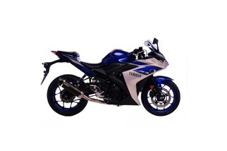 Full System Exhaust Leovince Lv One Evo Carbon Fiber Yamaha Yzf-R3 2018