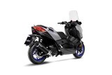 Sistema di Scarico Terminale LeoVince 14078U NERO YAMAHA X-MAX 125/TECH MAX 2021 - 2023