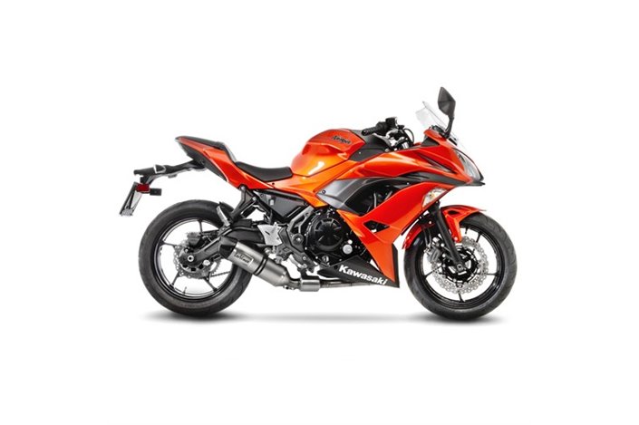 Système Complet D'Échappement Leovince Lv One Evo Kawasaki Ninja 650 2017 - 2019