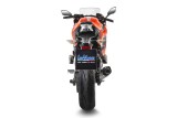 Sistema Di Scarico Completo Leovince 14182E Lv One Evo Carbon Fiber Kawasaki Ninja 650 2017 - 2019