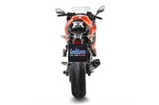 Sistema Di Scarico Completo Leovince 14182E Lv One Evo Carbon Fiber Kawasaki Ninja 650 2017 - 2019