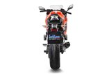 Sistema Di Scarico Completo Leovince 14182E Lv One Evo Carbon Fiber Kawasaki Ninja 650 2017 - 2019