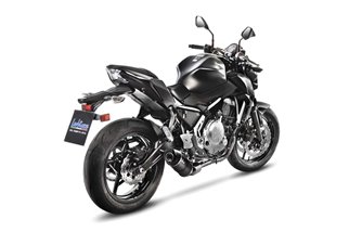 Komplette Auspuffanlage Leovince Lv One Evo Carbon Fiber Kawasaki Z 650 2017 - 2019