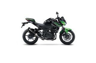 Système Complet D'Échappement Leovince Factory S Carbon Fiber Kawasaki Z 400 2019 - 2021