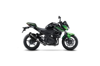 Système Complet D'Échappement Leovince Factory S Carbon Fiber Kawasaki Z 400 2019 - 2021