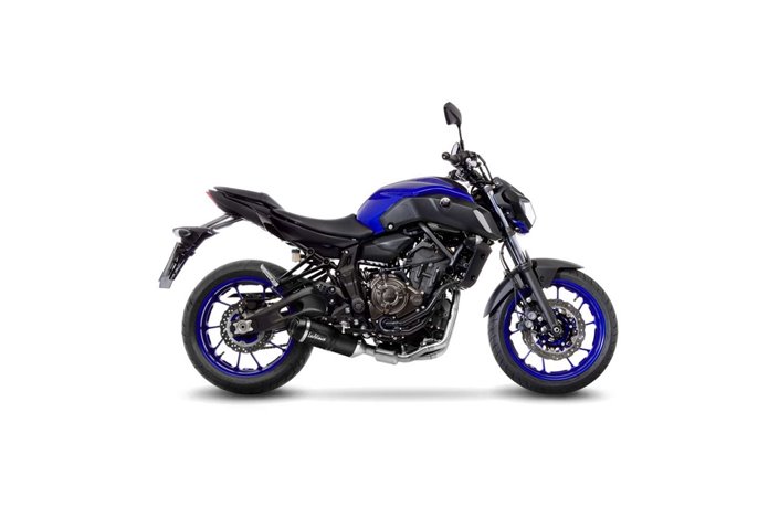 Sistema di Scarico Terminale LeoVince 14251EBU LV ONE EVO Nero YAMAHA MT-07/FZ-07 2017 - 2020