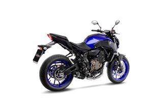 Sistema Di Scarico Completo Leovince 14252E Lv One Evo Carbon Fiber Yamaha Mt-07Fz-07 2017 - 2020