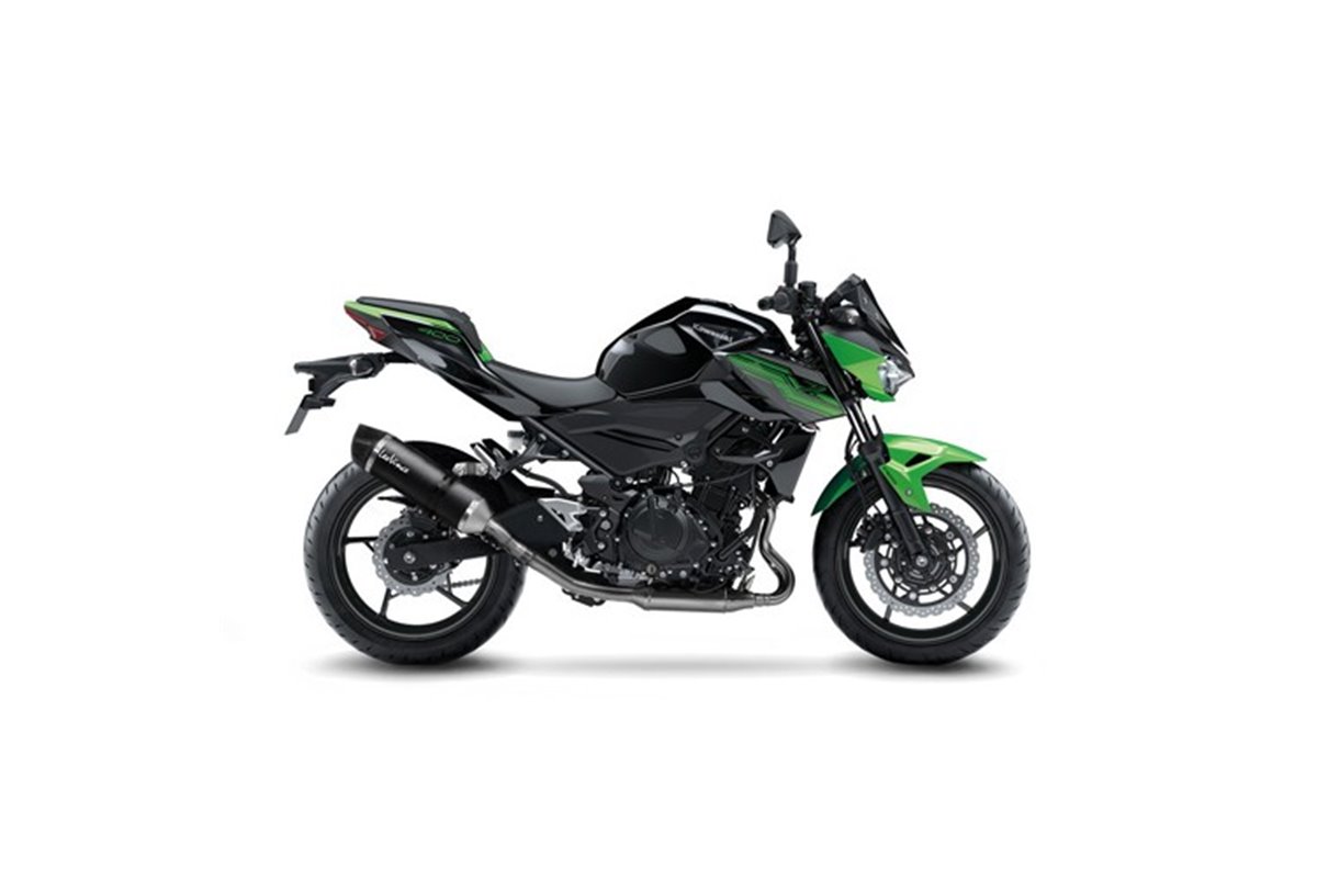 Schalldämpfer Leovince Lv One Evo Carbon Fiber Kawasaki Z 400 2022 - 2023