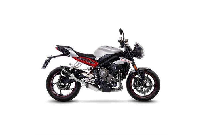 Schalldämpfer Leovince Lv Pro Carbon Fiber Triumph Street Triple 765 S/Sa2/R/R Lrh/Rs 2017 - 2019