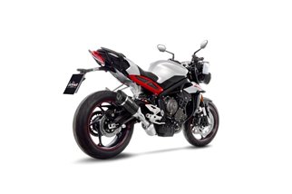 Scarico Terminale Leovince 14287E Lv Pro Carbon Fiber Triumph Street Triple 765 Ssa2Rr Lrhrs 2020 - 2022