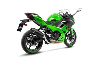 Sistema di Scarico Terminale LeoVince 14260EU LV ONE EVO CARBON FIBER per KAWASAKI NINJA 400 2022 - 2023