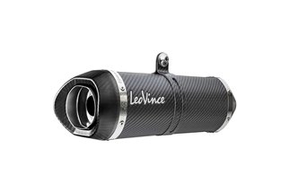 Exhaust Silencer Leovince Lv One Evo Carbon Fiber Triumph Street Triple 765 S/Sa2/R/R Lrh/Rs 2020 - 2022