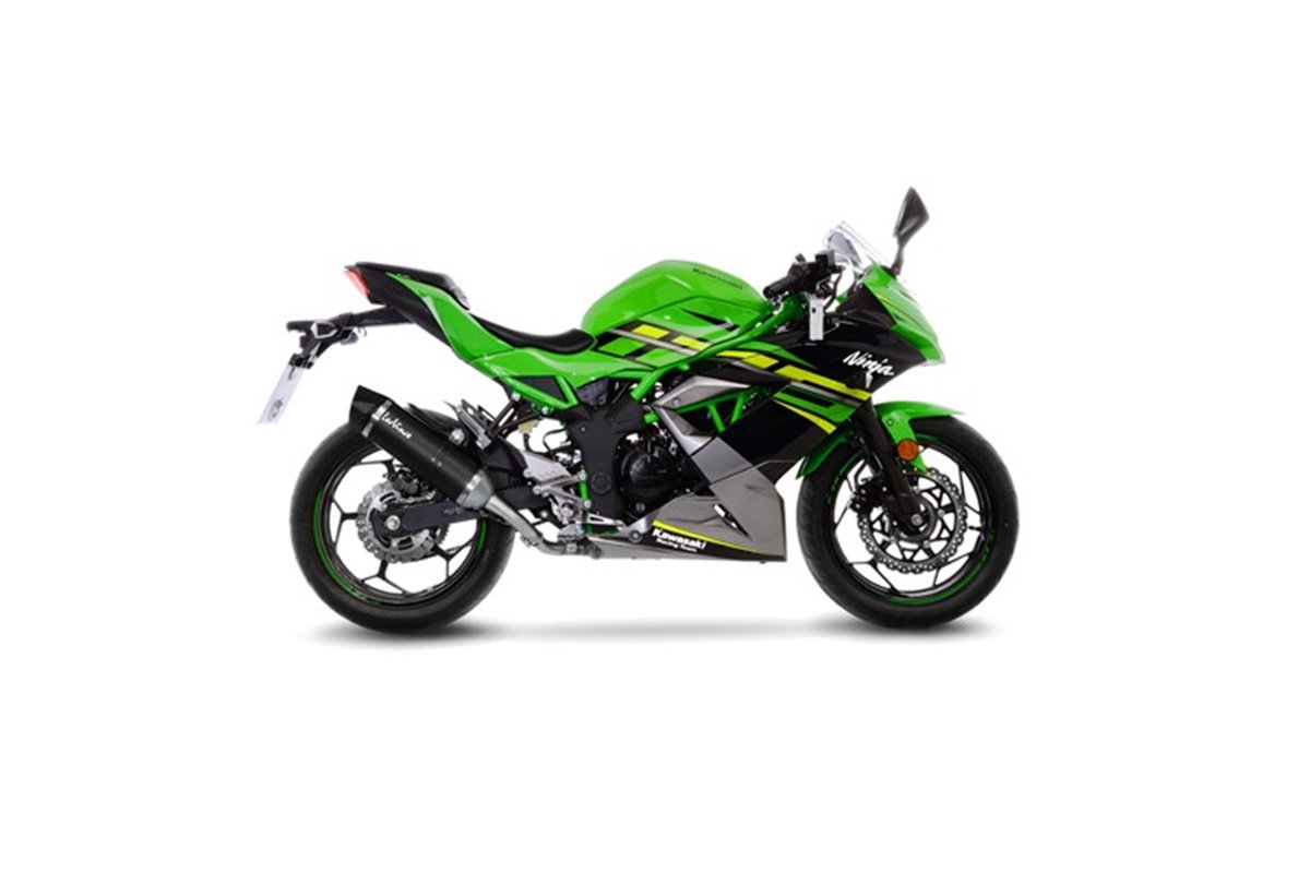 Schalldämpfer Leovince Lv One Evo Carbon Fiber Kawasaki Ninja 125 2019 - 2023