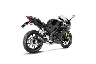 Système Complet D'Échappement Leovince Lv One Evo Carbon Fiber Yamaha Yzf-R 125 2019 - 2020