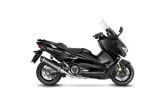 Komplette Auspuffanlage Leovince Lv One Evo Carbon Fiber Yamaha T-Max 530 Abs/Dx/Sx 2017 - 2019