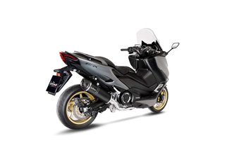 Sistema di Scarico Terminale LeoVince 14342EBU LV ONE EVO BLACK EDITION YAMAHA T-MAX 560/TECH MAX 2020 - 2023