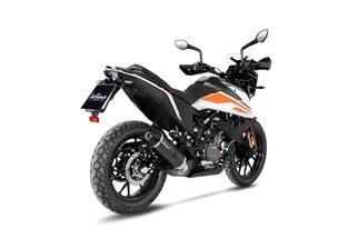 Scarico Terminale Leovince 14346EB Lv One Evo Black Edition Ktm 390 Adventure 2020 - 2023