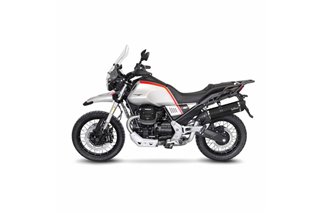 Scarico Terminale Leovince 14348EB Lv One Evo Black Edition Moto Guzzi V85 Tt 2019 - 2023