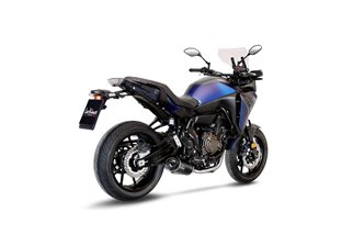 Système Complet D'Échappement Leovince Lv One Evo Black Edition Yamaha Tracer 7 2020 - 2023