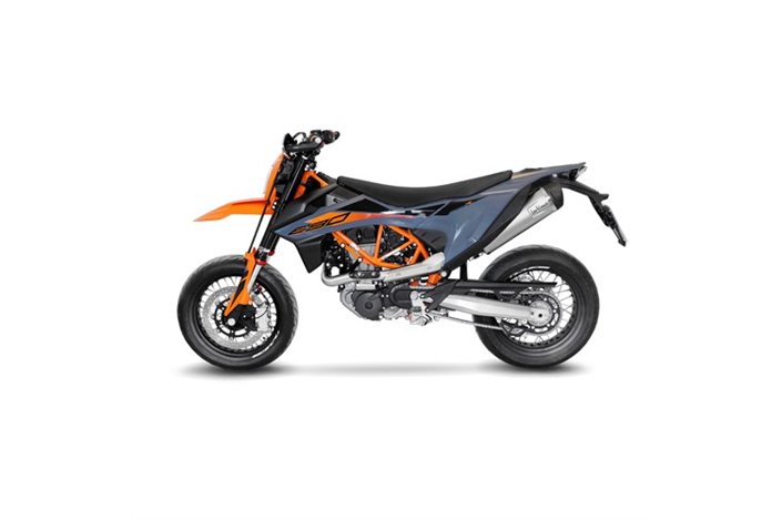 Sistema Di Scarico Completo Leovince 14364EK Lv One Evo Ktm 690 Smc R 2019 - 2023