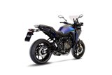 Sistema di Scarico Terminale LeoVince 14349EBU LV ONE EVO Nero YAMAHA TRACER 7 2020 - 2023