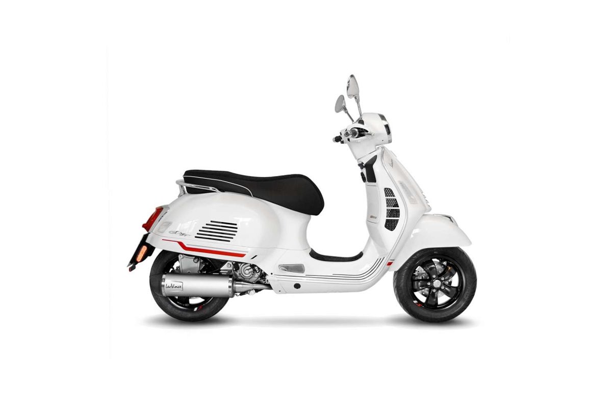 Sistema di Scarico LeoVince 14362EU LV ONE EVO VESPA GTS 300 HPE/RACING SIXTIES/SUPER/SEI GIORNI/SPORT/TECH/TOURING 2021-23