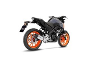 Komplette Auspuffanlage Leovince Lv One Evo Yamaha Mt-125 2021 - 2023