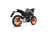 Komplette Auspuffanlage Leovince Lv One Evo Yamaha Mt-125 2021 - 2023