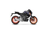 Komplette Auspuffanlage Leovince Lv One Evo Yamaha Mt-125 2021 - 2023