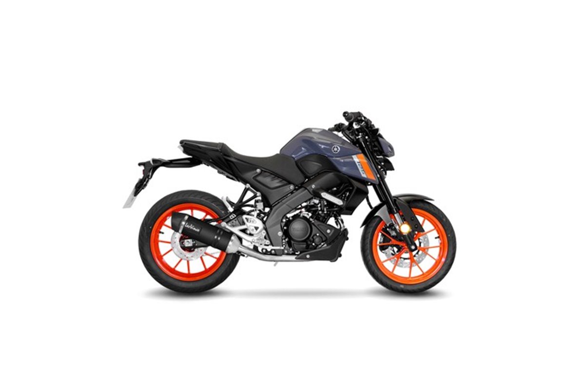 Sistema Di Scarico Completo Leovince 14365EBK Lv One Evo Black Edition Yamaha Mt-125 2021 - 2023