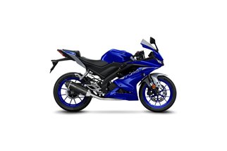 Système Complet D'Échappement Leovince Lv One Evo Carbon Fiber Yamaha Yzf-R 125 2021 - 2023