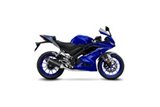 Système Complet D'Échappement Leovince Lv One Evo Carbon Fiber Yamaha Yzf-R 125 2021 - 2023