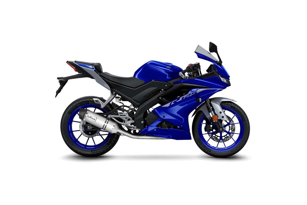 Sistema di Scarico Terminale LeoVince 14365EU LV ONE EVO per YAMAHA YZF-R 125 2021 - 2023