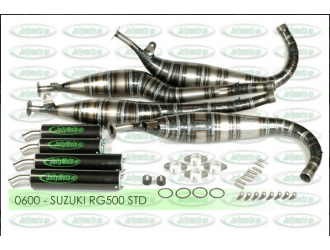 Marmitte scarichi exhaust Suzuki rg 500 Jollymoto carbonio