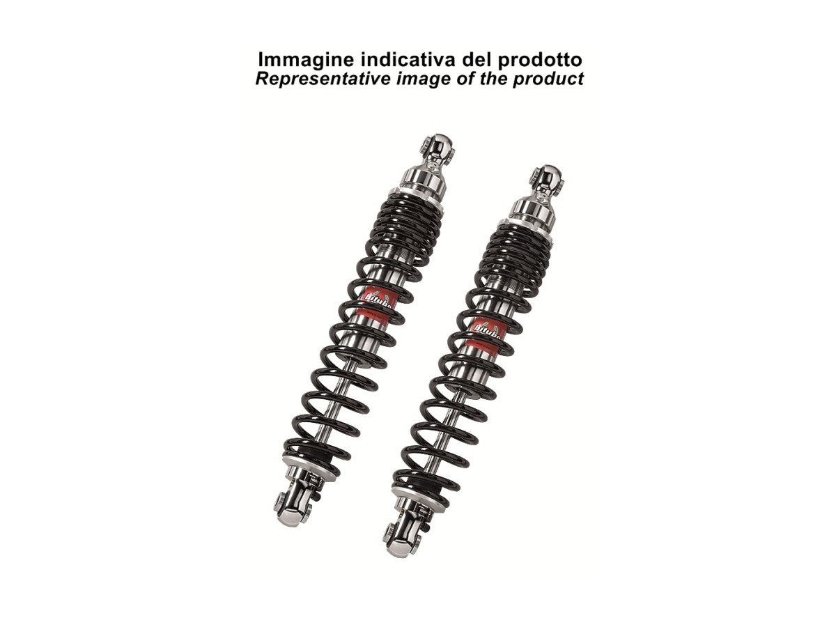 Bitubo Rear Pair With Spring Preload And Adjustable Rebound Moto Guzzi 850T5 I 1983 - 1984