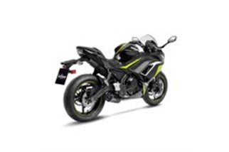 Système Complet D'Échappement Leovince Lv One Evo Carbon Fiber Kawasaki Ninja 650 2021 - 2023