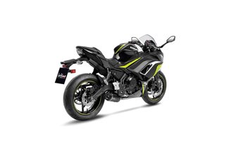 Système Complet D'Échappement Leovince Lv One Evo Carbon Fiber Kawasaki Ninja 650 2021 - 2023