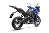 Komplette Auspuffanlage Leovince Lv One Evo Carbon Fiber Triumph Tiger Sport 660 2022 - 2023